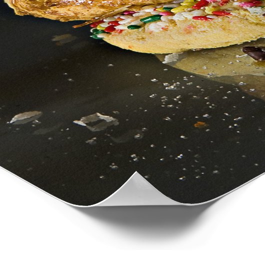 Cookies in einem Stapel Poster (Ecke)
