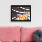 Cookies in Sprinklen Leinwanddruck (Insitu (Wohnzimmer))