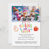 Cookies & Kakao-Cookie-Austausch Personalisiert Einladung (Vorderseite)