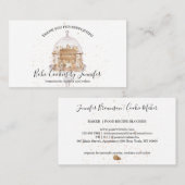 Cookies Kuchen Bäckerei Visitenkarte (Vorne/Hinten)