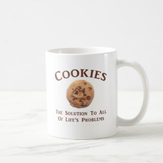 Cookies lösen Probleme Kaffeetasse