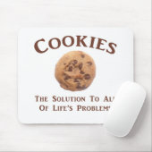 Cookies lösen Probleme Mousepad (Mit Mouse)