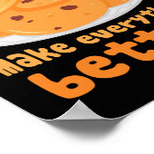 Cookies machen alles besser Backen Poster (Ecke)