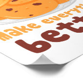 Cookies machen alles besser Backen Poster (Ecke)