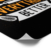 Cookies machen alles besser Backen Poster (Ecke)