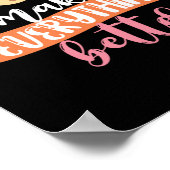 Cookies machen alles besser Backkost backen Poster (Ecke)