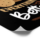 Cookies machen alles besser Baker Cookie Poster (Ecke)