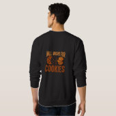 Cookies machen alles besser, Cookie Day Sweatshirt (Schwarz voll)