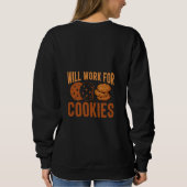 Cookies machen alles besser, Cookie Day Sweatshirt (Rückseite)