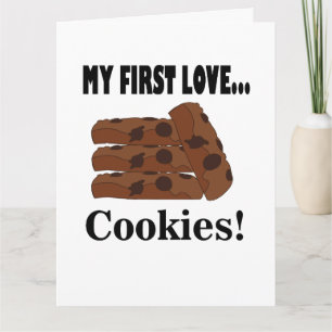 Cookies Meine erste Liebe Cookies Biscuit Karte