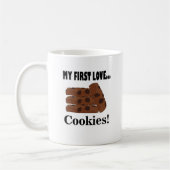 Cookies Meine erste Liebe Cookies Biscuit Party Kaffeetasse (Links)