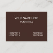 Cookies Meine erste Liebe Cookies Biscuit Visitenkarte (Rückseite)