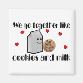 Cookies & Milch Magnet (Vorne)