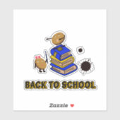 Cookies mit Büchern Aufkleber (Blatt)