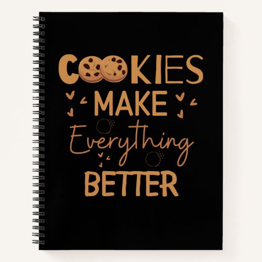 Cookies Notizblock (Vorderseite)