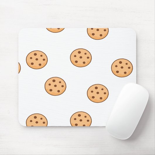 cookies on white mousepad (Mit Mouse)