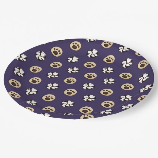 Cookies Pappteller (Schrägansicht)