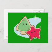 Cookies Postkarte (Vorne/Hinten)