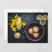 Cookies Postkarte (Vorne/Hinten)