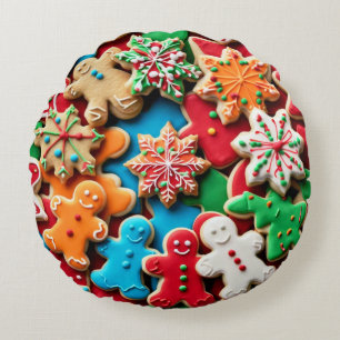 Cookies Rundes Kissen