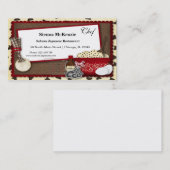 Cookies Snacks Visitenkarte (Vorne/Hinten)