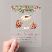 Cookies und Cocktails Feierabend Acryleinladungen (Insitu (Handheld))