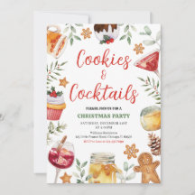 Cookies und Cocktails Weihnachts-Party