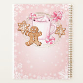 Cookies und heiße Kakao Weihnachtsplaner Planer (Rückseite)