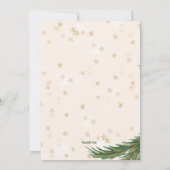 Cookies und heißer Kakaourlaub Einladung (Rückseite)