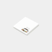 Cookies und Kaffee Post-it Klebezettel (angewinkelt)