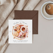 Cookies und Kakao-Feier einladen Einladung