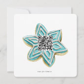 Cookies und Kakao-Feier einladen Einladung (Rückseite)