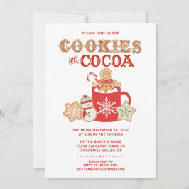 Cookies und Kakao | Lebkuchen | PARTY EINLADUNG
