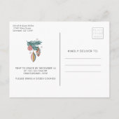 Cookies und Kakao-Party Einladung (Rückseite)