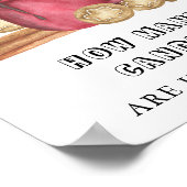 Cookies und Kakao Schätzung wie viele Bonbons Poster (Ecke)