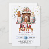 Cookies und Kakaofeier Einladung (Vorne/Hinten)