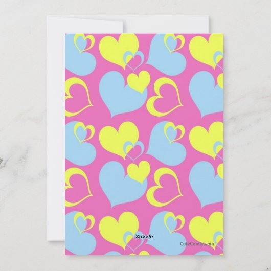 Cookies und Milchvalentine Feiertagskarte (Rückseite)