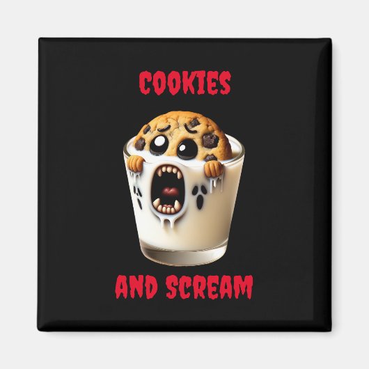 Cookies und Schrei Magnet (Vorne)