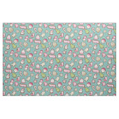 Cookies Weihnachten Türkis Stoff (Fat Quarter (45,7 x 55,9 cm))