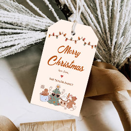 Cookies Weihnachts Geburtstagsparty Geschenkanhänger