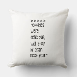 Cookies were delicious kissen