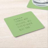 Cookies were delicious rechteckiger pappuntersetzer (angewinkelt)