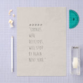 Cookies were delicious seidenpapier (Handwerk)