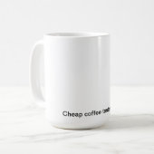 Cookin billige Kaffee-Tasse Kaffeetasse (Vorderseite Links)