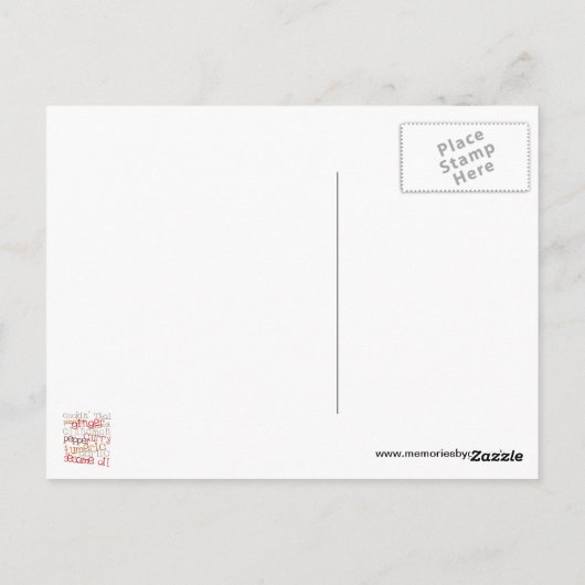 Cookin' Thai Postkarte (Rückseite)