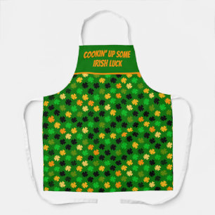 "Cookin' Up some Irish Luck" St. Patrick's Day Schürze