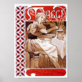 Cooking, Alphonse Mucha Poster (Vorne)