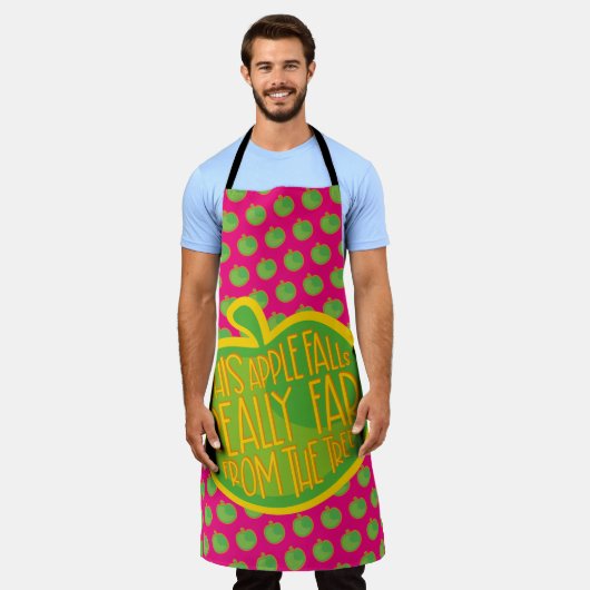 Cooking apron with funny meme schürze (Getragen)