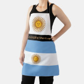 Cooking Argentina & Argentina Flag Köche Küche Schürze (InSitu)