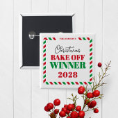 Cooking, Baking oder Sweater Holiday Gewinner Button
